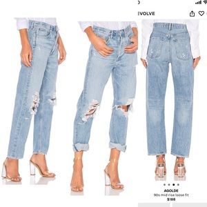 Agolde 90’s mid rise loose fit